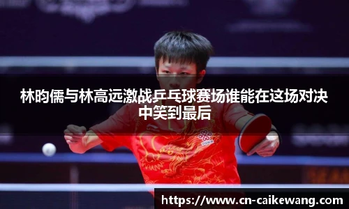 林昀儒与林高远激战乒乓球赛场谁能在这场对决中笑到最后